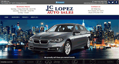 Desktop Screenshot of jclopezautos.com