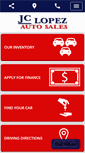 Mobile Screenshot of jclopezautos.com